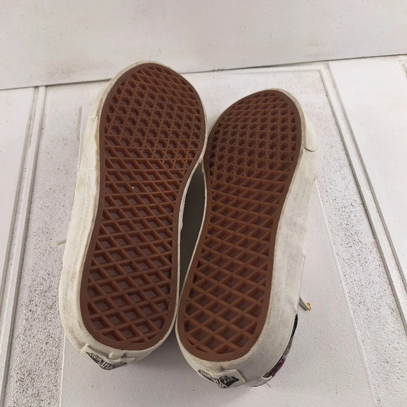 Vans Off The Wall Womens Patchwork Floral White 8 - Picture 5 of 6